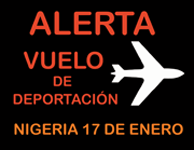 Vuelo Nigeria 17 enero